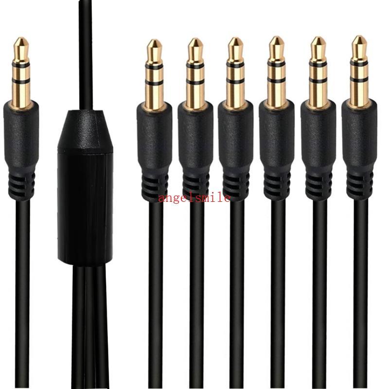 Ace 3 5mm Cabo Aux Macho Para Divisor 0 5 1M Fones De Ouvido
