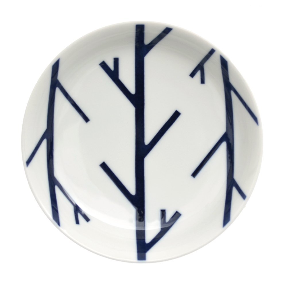 natural69 Hasami Porcelain Swatch Plate - Palette, Microwave & Dishwasher Safe, Japanese Style, Nordic Design, Cute Gift
