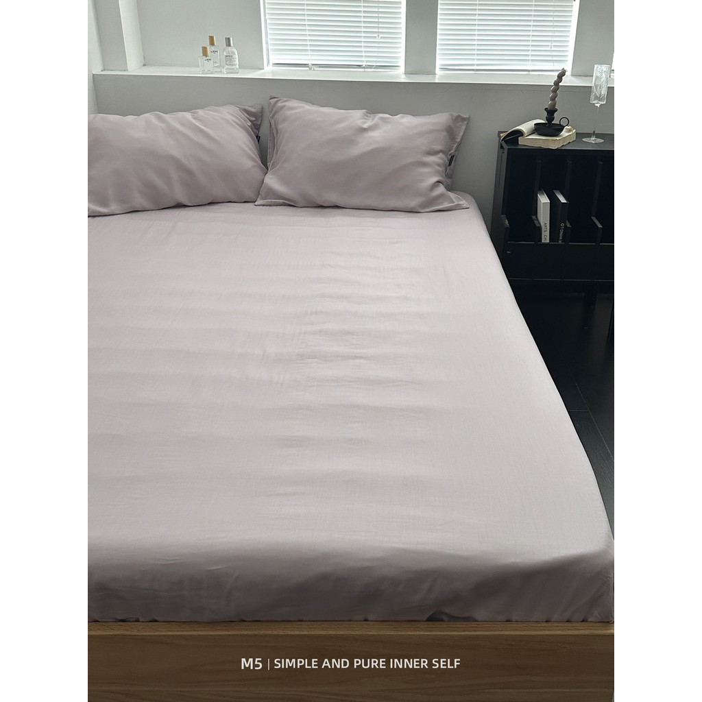 Verão fresco suave Lyocell Tencel lençol alto capa de cama Simmons Tatami capa de colchão protetora