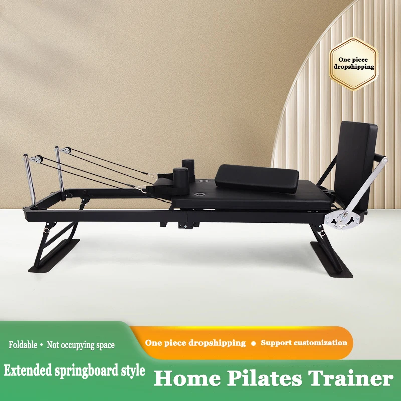 【Hot】Home Foldable Yoga Training Equipment Large Pilates Equipment Sliding Track Pilates Core Bed With Cross Border Fitness Bed