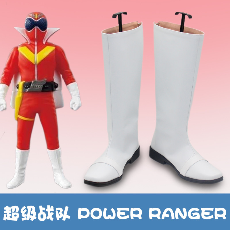 K5446 Super Force power ranger COSPLAY Sapatos Botas