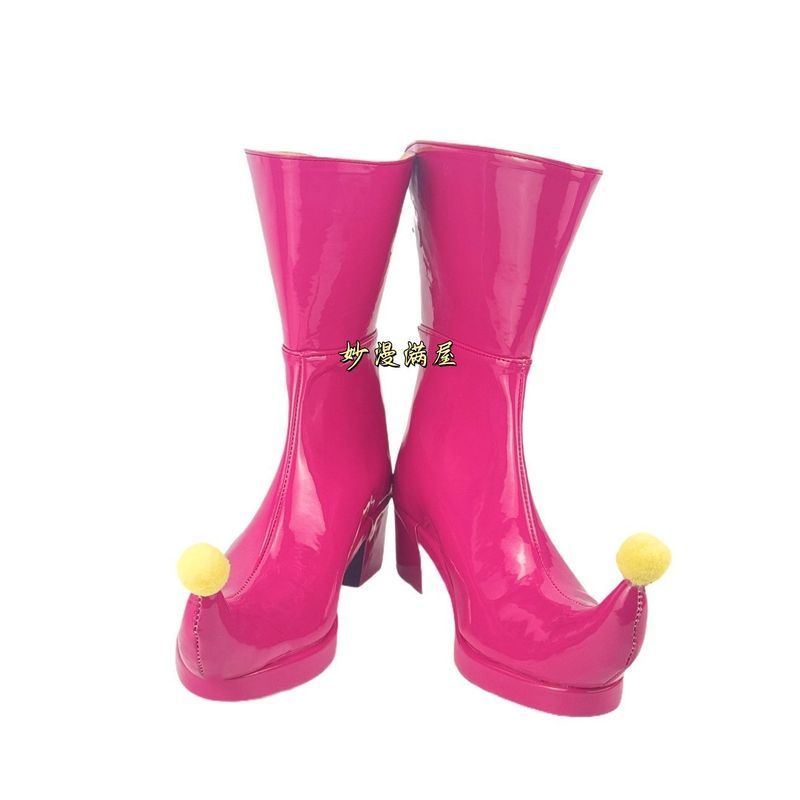 Meows Running Browafu Clown cos Sapatos Personalização Anime Jogo cosplay Botas Personalizadas
