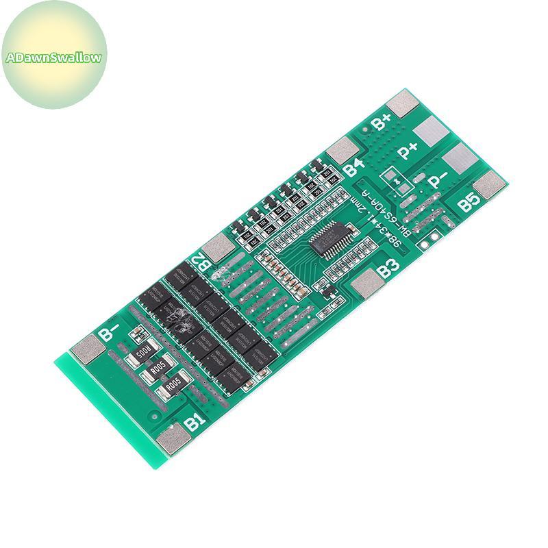 ADS 22V 24V 6S 40A 18650 Li-Ion Poretect Board Iluminação Solar BMS PCB Com Equilíbrio Para Scooter Ebike BR