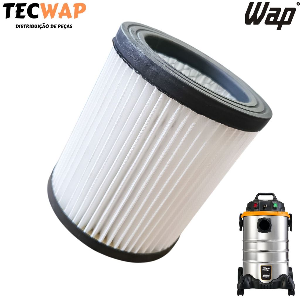 Filtro Hepa Sanfonado Para Extratora Wap Carpet Cleaner Pro 30 - FW008229