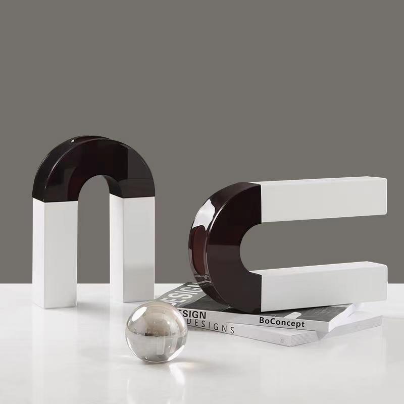 AMUM European-style, light luxury acrylic and metal art pieces, creative home décor, tabletop ornaments for living rooms