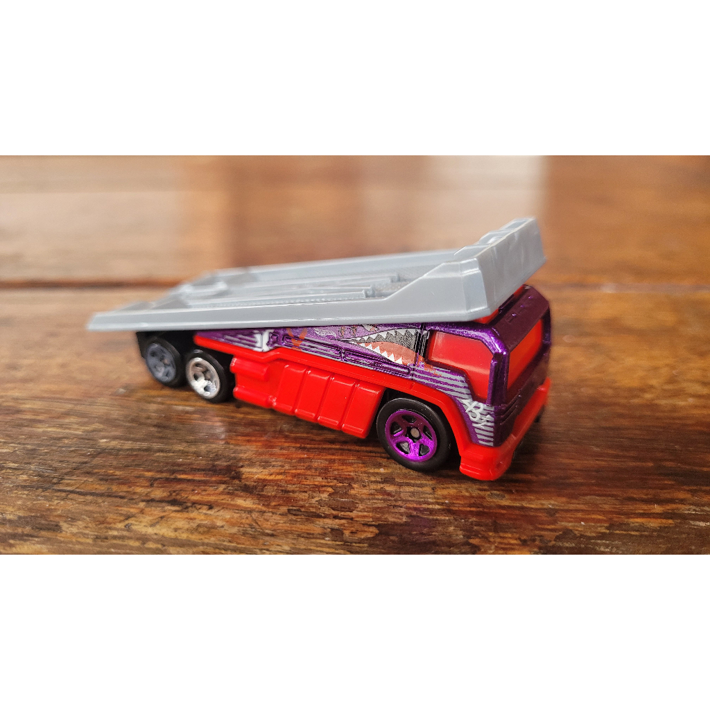 Hot Wheels - Reboque Back Slider - Demolition Derby 5‑Pack 2012 (Fora da Embalagem) - 1:64