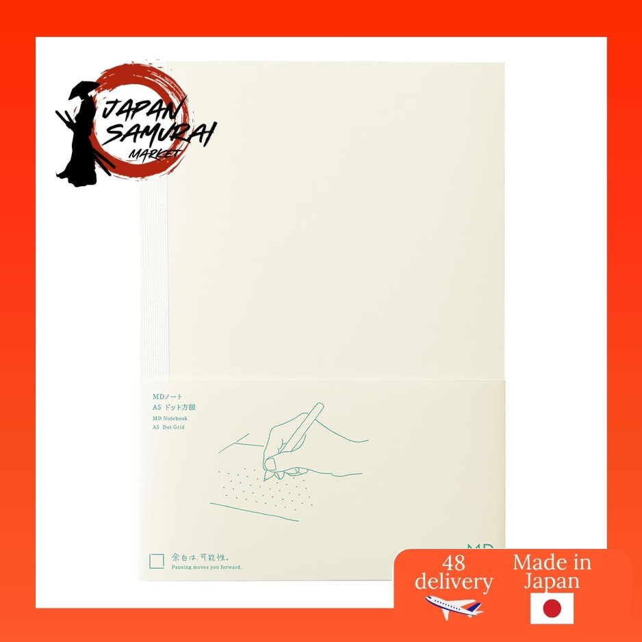 DESIGNPHIL Midori (MIDORI) MD Notebook Dot Square 15387006 - Shipped from Japan