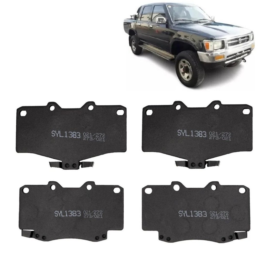 Pastilha Freio Dianteiro 4 Runner 3.0 89/96 Pick-Up Hilux 4X4 1989...