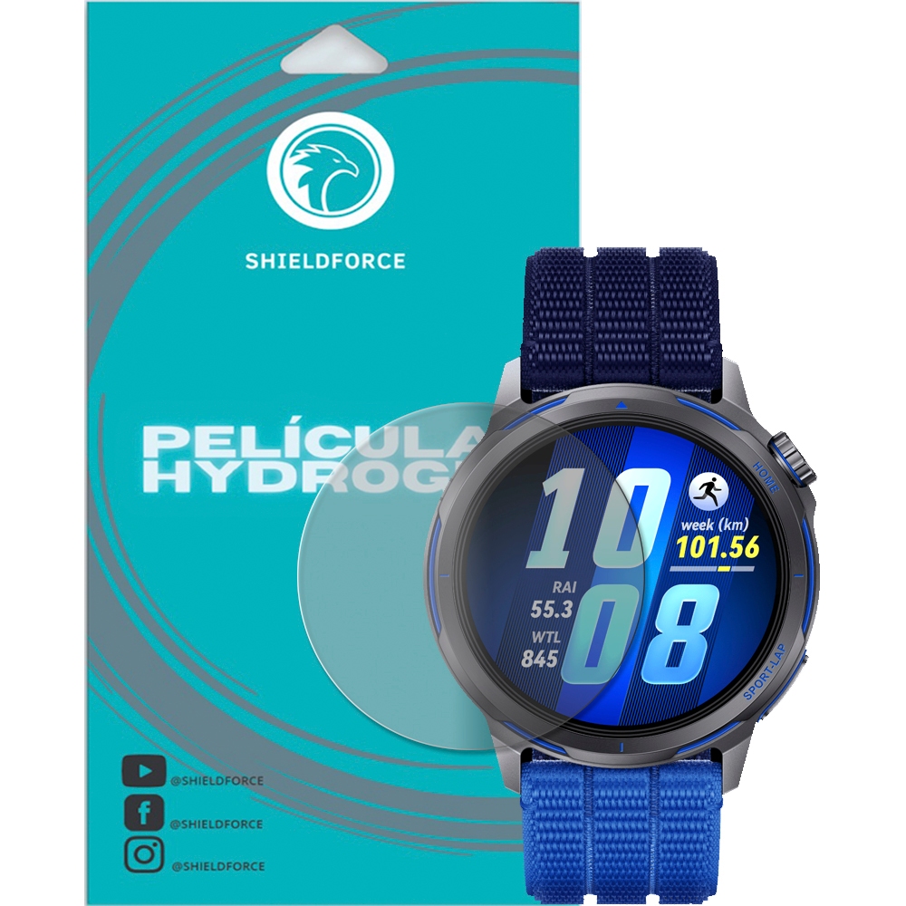 Película Huawei Watch Gt Runner 2 Shieldforce [3x Tela]