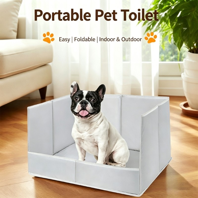 Alilin Multifuncional Pet Litters Management Space Saving Case Shield Cat Pan Splashprevent Litter