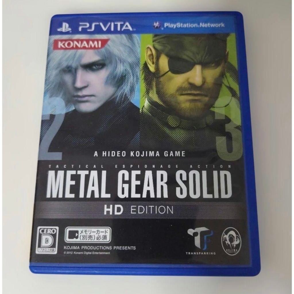 Used Metal Gear Solid HD Edition PS Vita Japanese Version Authentic Japan