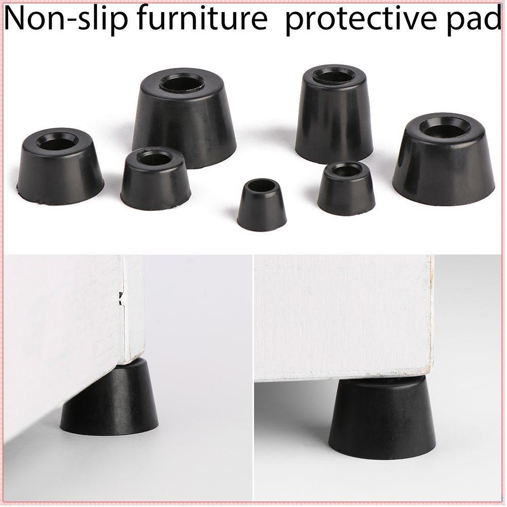 8pcs PVC Foot Mat Gabinete Alto-Falante Peças De Móveis Acessórios Para Instrumentos Almofada Protetora