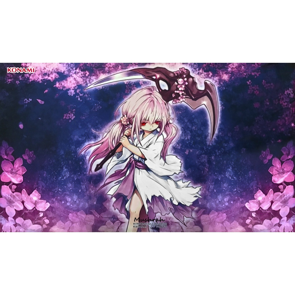 Mousepad Gamer ghost reaper & winter cherries do Yu Gi Oh  (58cm x 30cm x 3mm)