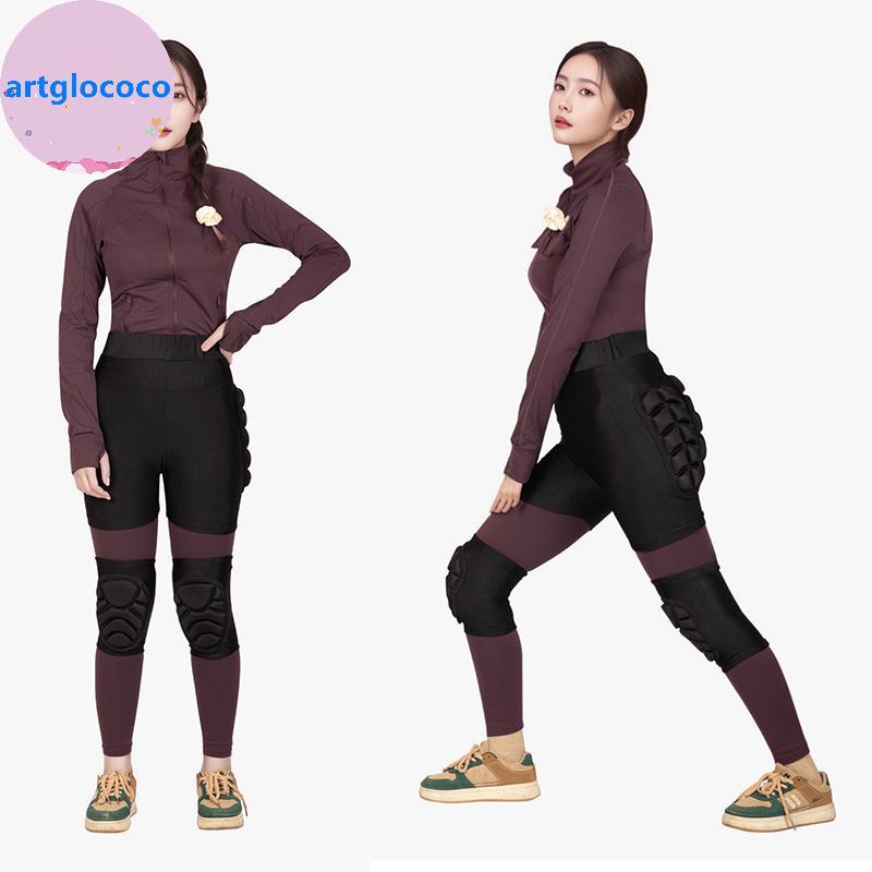 Artglococo 3D Esqui Hip Protetor Calças Patinação De Inverno Pad Snowboard Impacto Shorts No Gelo Rolo Engrenagem BR