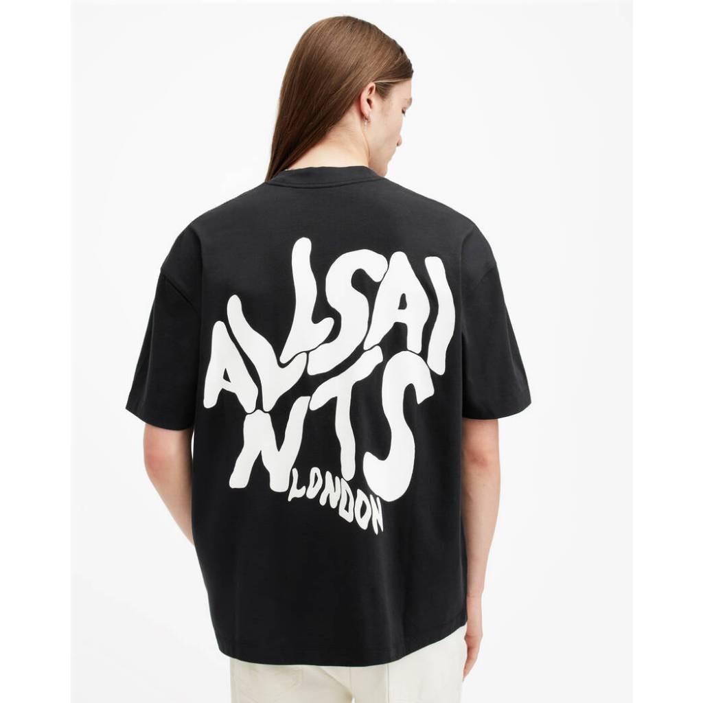 Camiseta Básica Algodão Unissex Moda Allsaints luz luxo Oferta Stlye