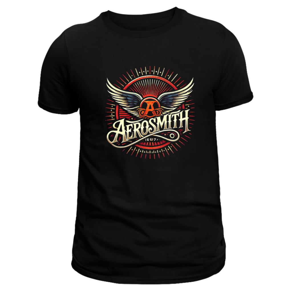 Linda Camisa, Camiseta, Bnda Aerosmith, 100% Algodão Envio Rápido Em Ate 24 Hrs.