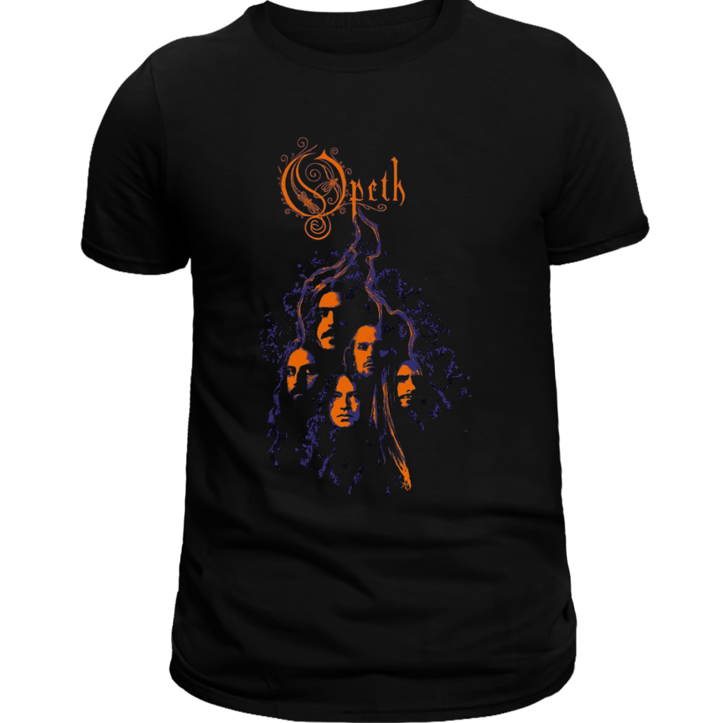Camisa Banda de Metal Progressivo Opeth , Rock Metal, 100% Algodão Envio em Até 24 Hrs.