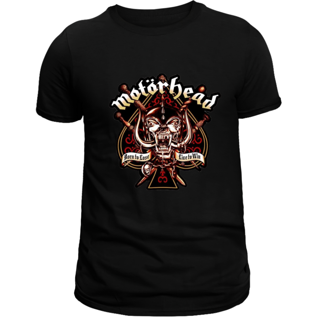 Linda Camisa, Camiseta, Banda Trash Metal Motörhead, 100% Algodão Envio Rápido Em Ate 24 Hrs.