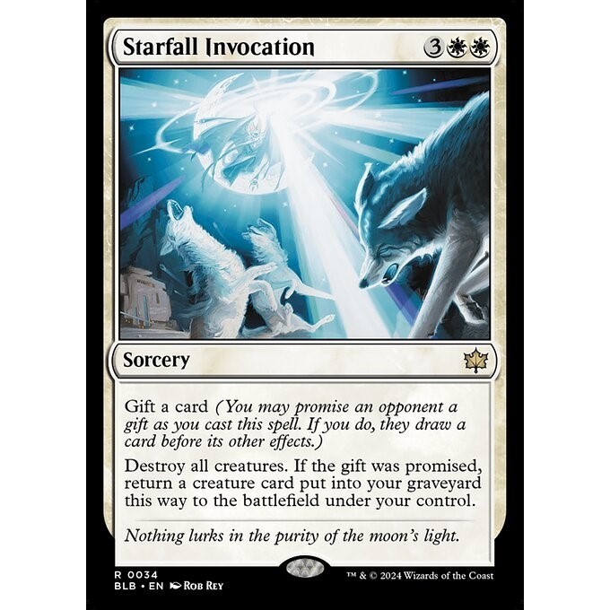 Marca Wanzhi Starfall Wishing Invocação Inglês 034 Branco R BLB