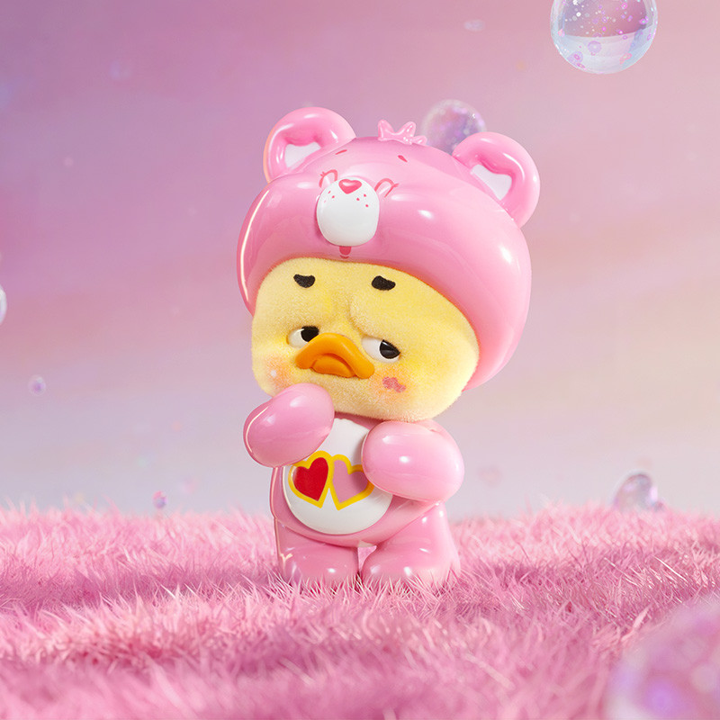 [1983] Annoying Duck & Love Bear Modelo de marca conjunta Secretly Wishing Duck Series Caixa misteriosa Brinquedos da mo