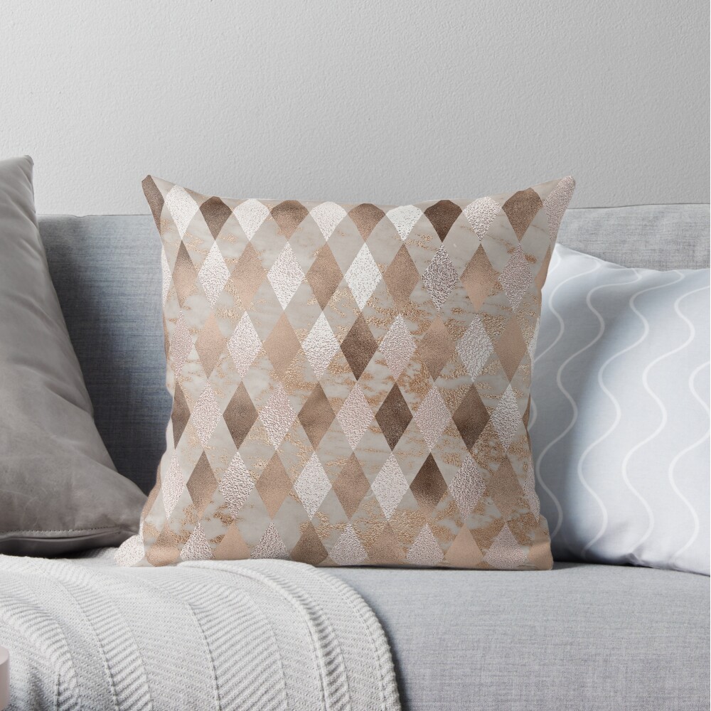 Capa de almofada  decorativa geometrica geometric pattern decoração sala elegante M96