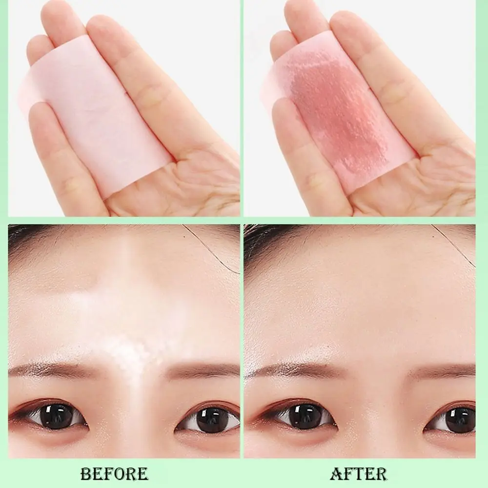 100Pcs Oil Removal Face Oil Blotting Paper Skin Care Anti-grease Facial Oil Absorbing Paper Oil Control Makeup Tool