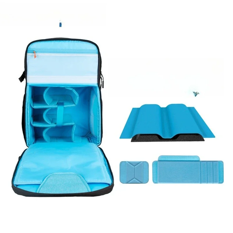 Double shoulder camera bag, waterproof for Sony, Canon Nikon, professional DSLR digital, camera drone backpack