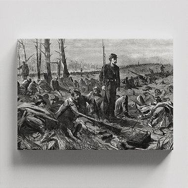 Quadro Canvas Army of the Potomac – Sleeping in His Arms Borda Infinita 40x60cm