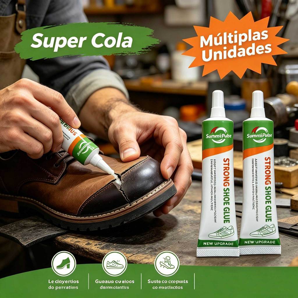 Cola Strong, waterproof, and quick-drying shoe glue, 60ml, for shoe soles, heels, and bags. Multipurpose adhesive