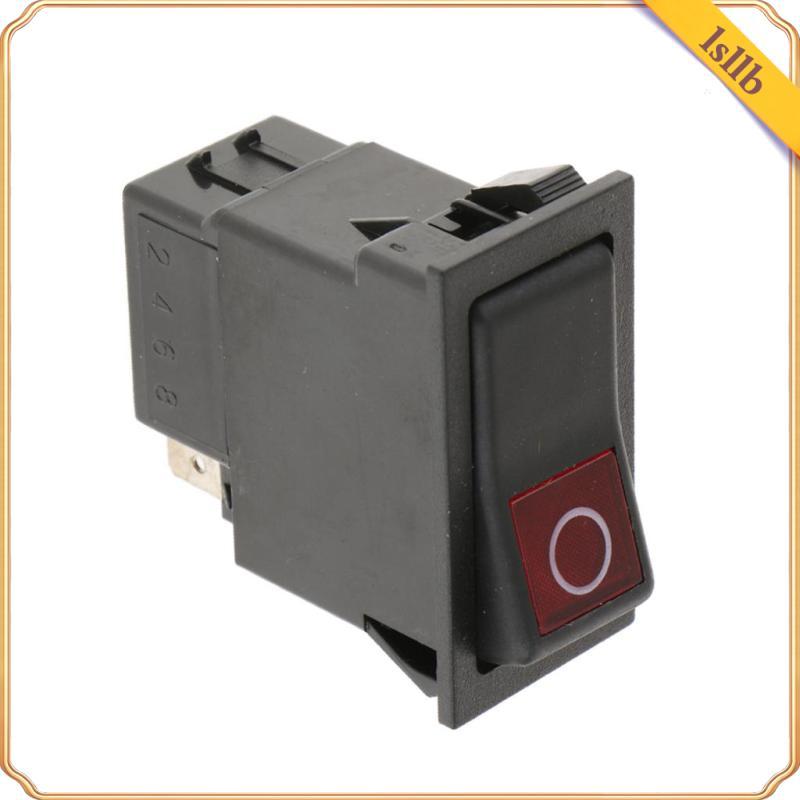 [Lsllb] Auto Car Truck Boat Round Rocker 2 Pinos ON/OFF Alternar SPST Switch Preto