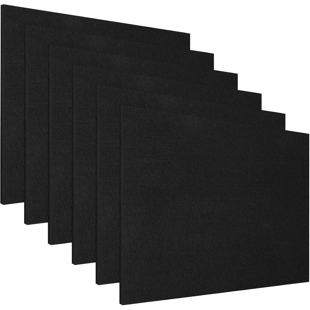 6 Pack 12'' x 14'' Welding Blanket Fireproof Welding Pad, 5mm Thickened Fire Resistant Carbon Wick Felt Flame Retardant