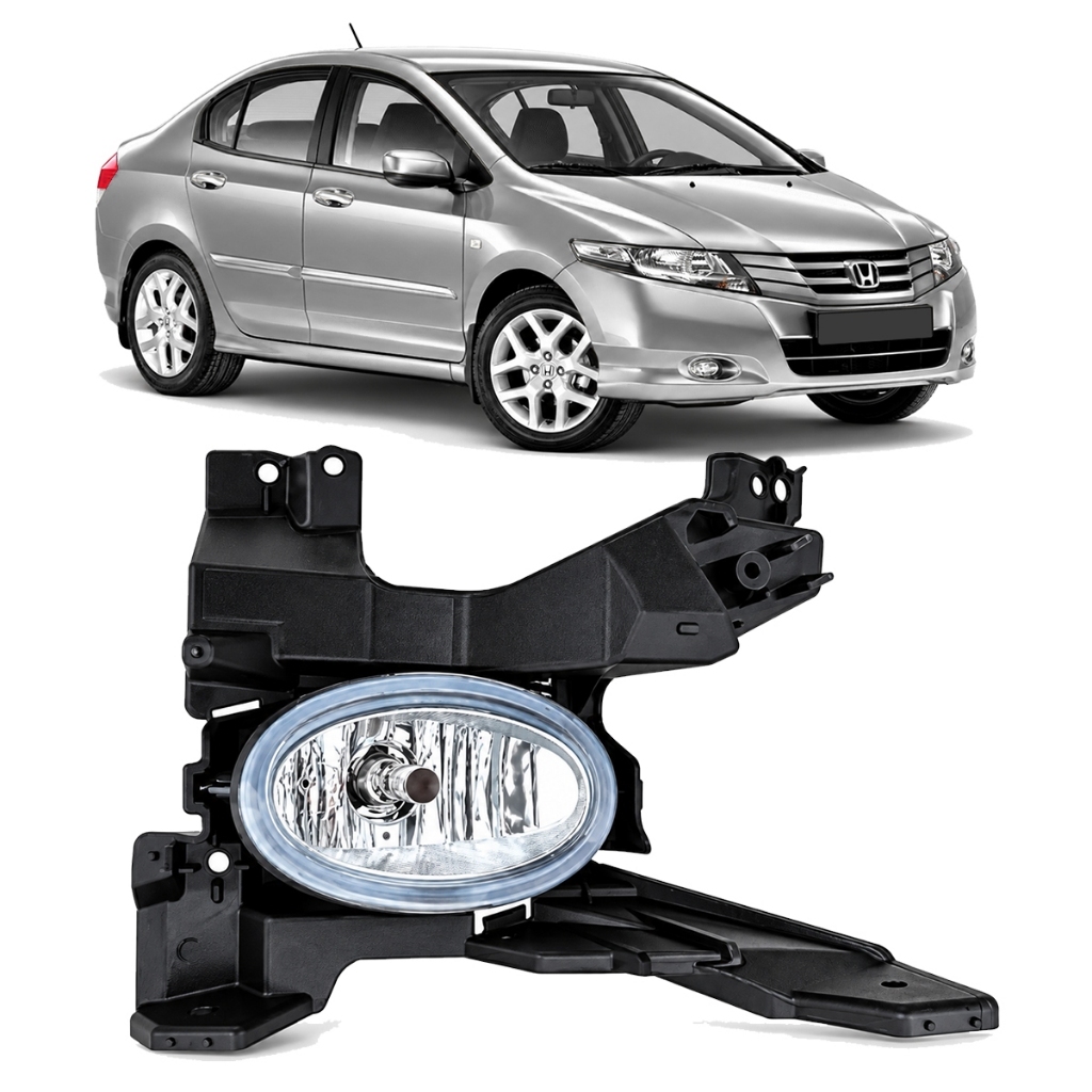 Farol Milha Honda City 2009 a 2011 Luz de Neblina