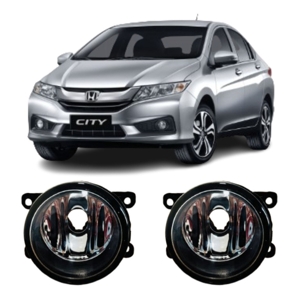 Par Milha Neblina Farol Honda City Civic 2015 Até 2019