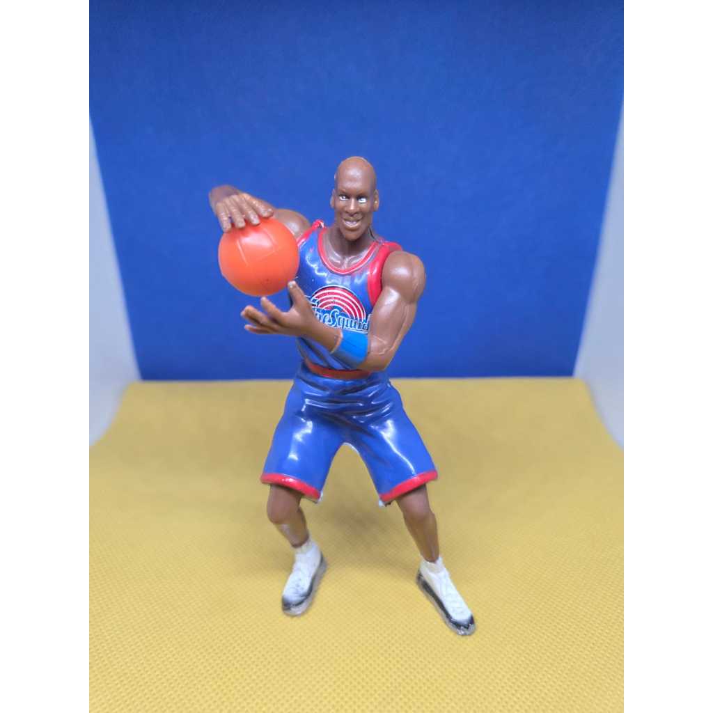 Boneco Michael Uniforme Azul 1996 Space Jam Tune Squad Looney Tunes Original Vintage Raro