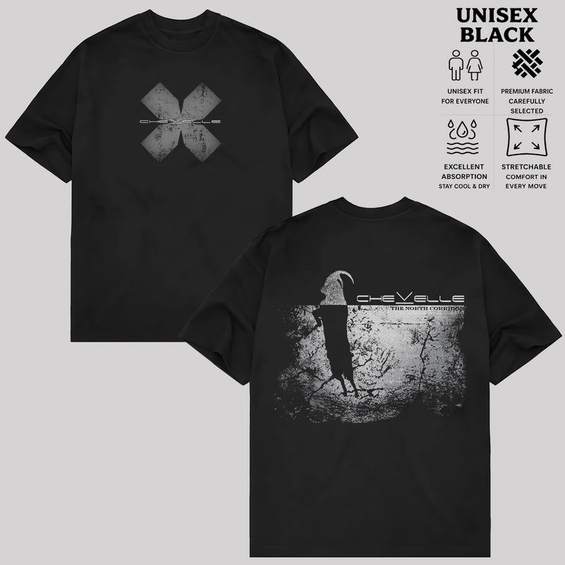 2026 「Algodão Premium Unissex」Soul Tee Camiseta Chevelle The North Corridor estampa moderna elegante atemporal moda