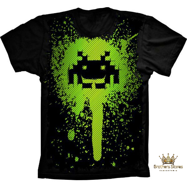 Camiseta Space Invaders S-15