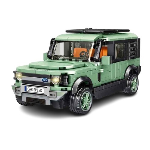 Carro SUV Off Road - Bloco de Montar 345 Peças - Brinquedo