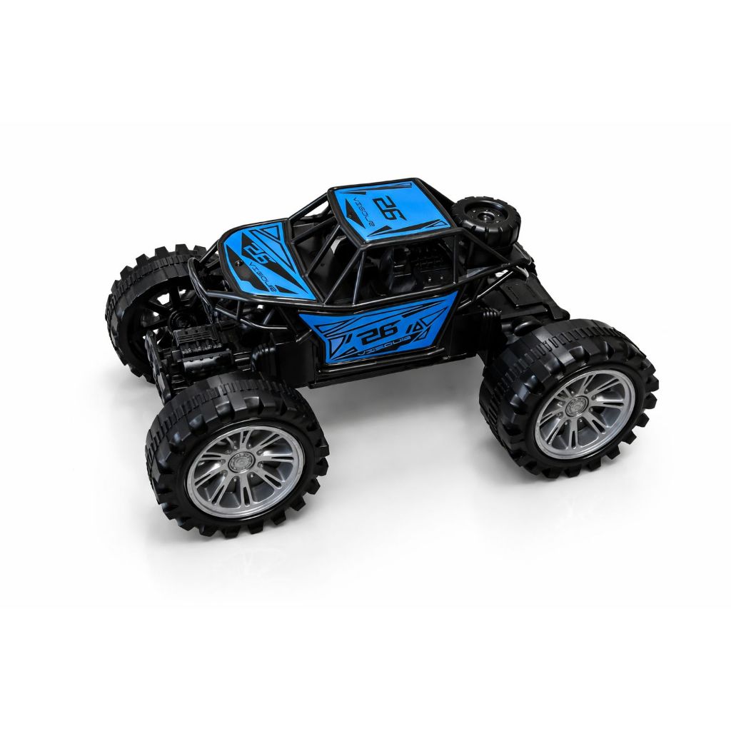 Carrinho de Controle Remoto Monster Truck Off Road 4x4 Brinquedo Infantil Rodas Grandes Super Resistente