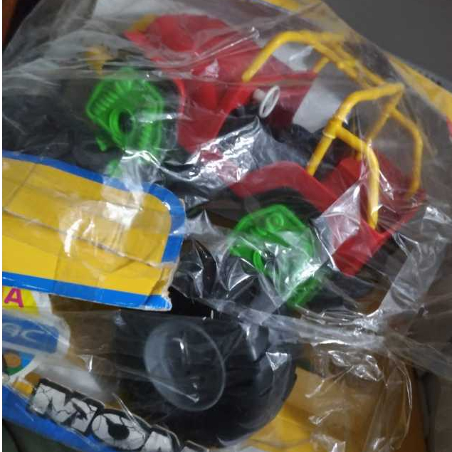 Carrinho Poliplac Super Jipe Monster Truck Grande - Brinquedo Off-road Infantil