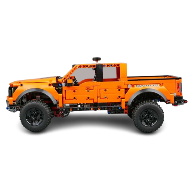 Conjunto de Blocos de montar da Ford F-150 Raptor  Com 1379 Peças Off Road Pickup Truck