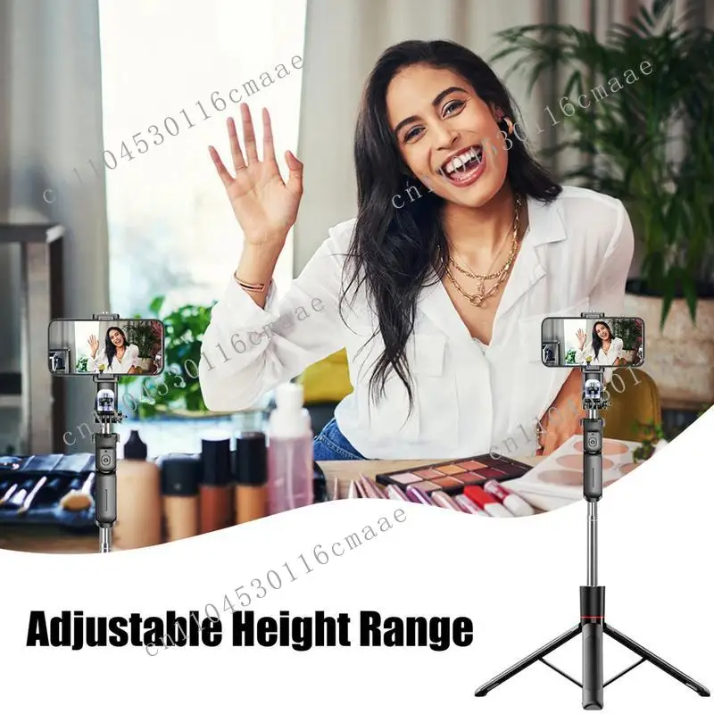 NEW  Selfie Stick Wireless Selfie Stick Anti-Slip Extendable Wireless Phone Tripod For Travel Filming Photography Camping Live