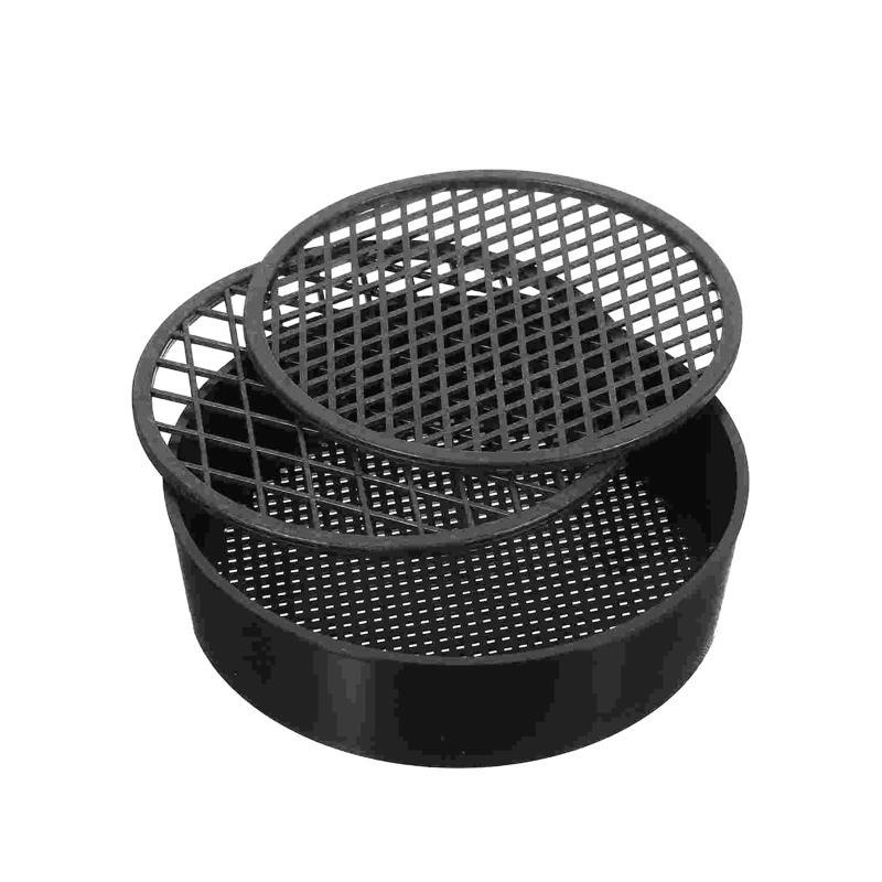 [Fineblue] Peneirador De Plástico Para Jardim , Peneira Com Tamanhos De Furo Diferente E Ferramenta De Jardinagem Em Are