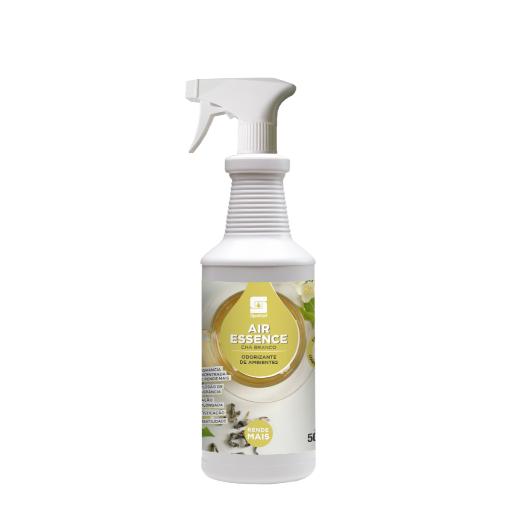 Chá Branco Air Essence Spartan - 500mL Cheirinho para Casa e Ambiente