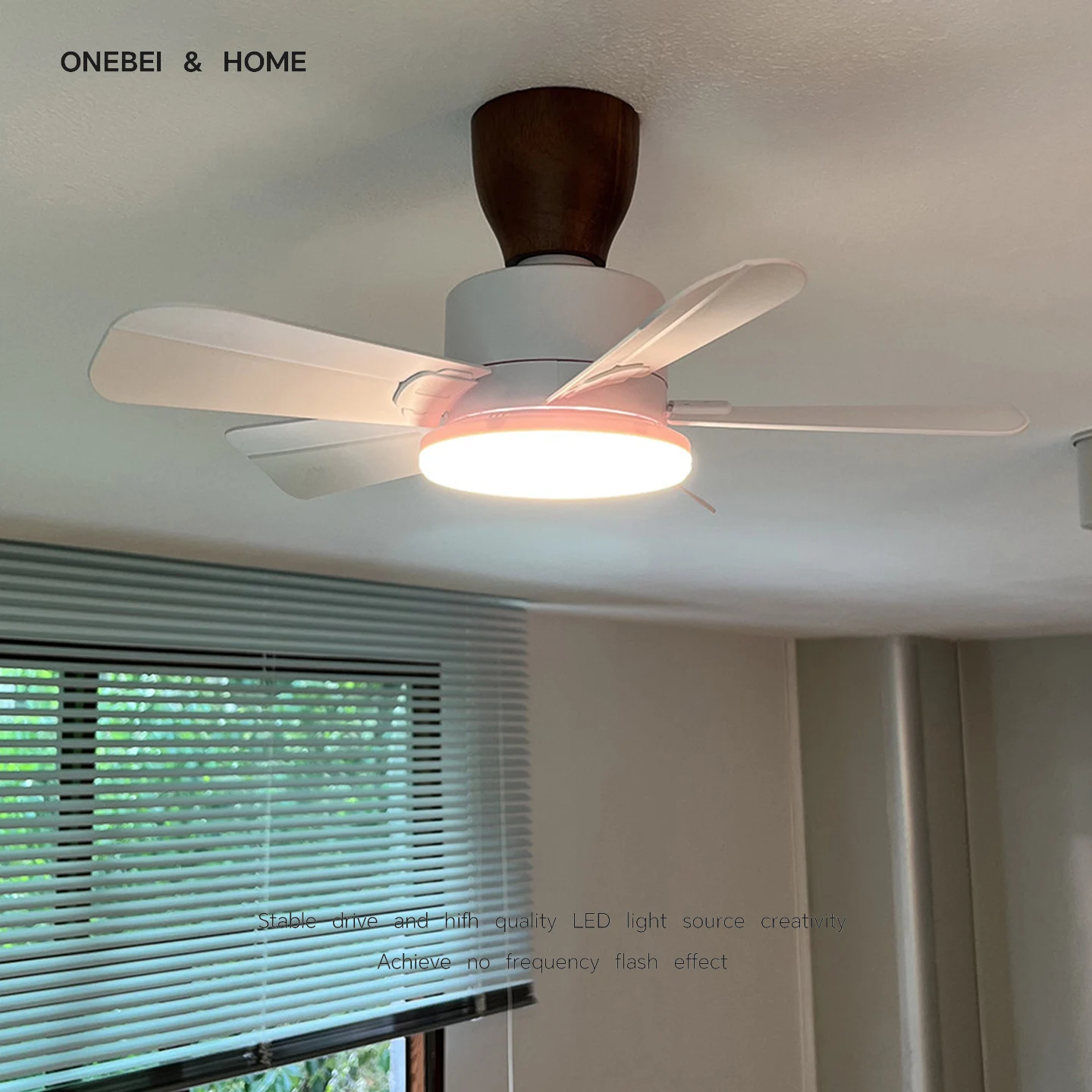 Modern LED Ceiling Fan Light Dimmable Smart Fan Suitable For Bedrooms Offices Study Rooms Dining Rooms Home Decor Fan Light