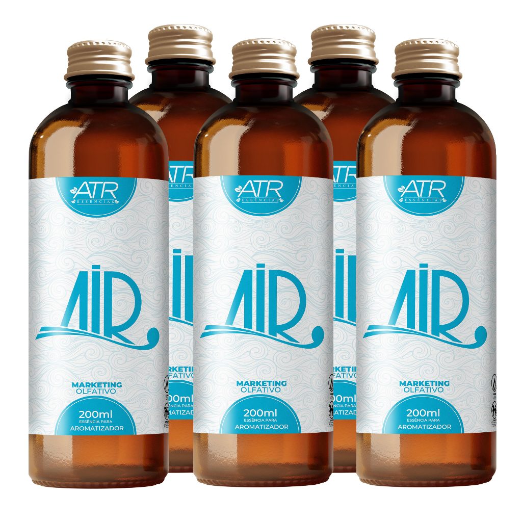 Kit 5x200ml Refil Air Essência Para Aromatizador Elétrico Profissional 200ml - Escolha o Seu Aroma