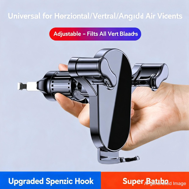 Suporte Do Telefone Carro Montagem Universal Ventilação De Ar Gancho Clipe & Ventosa Pára-Brisa Painel Para iPhone Samsu