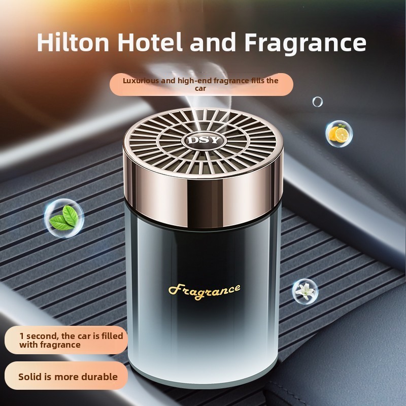 [YZ-Tech] Hilton Hotel Car Perfume Aromaterapia Bálsamo Sólido Desodorante Fragrância de Carro de Alta Qualidade Ambient