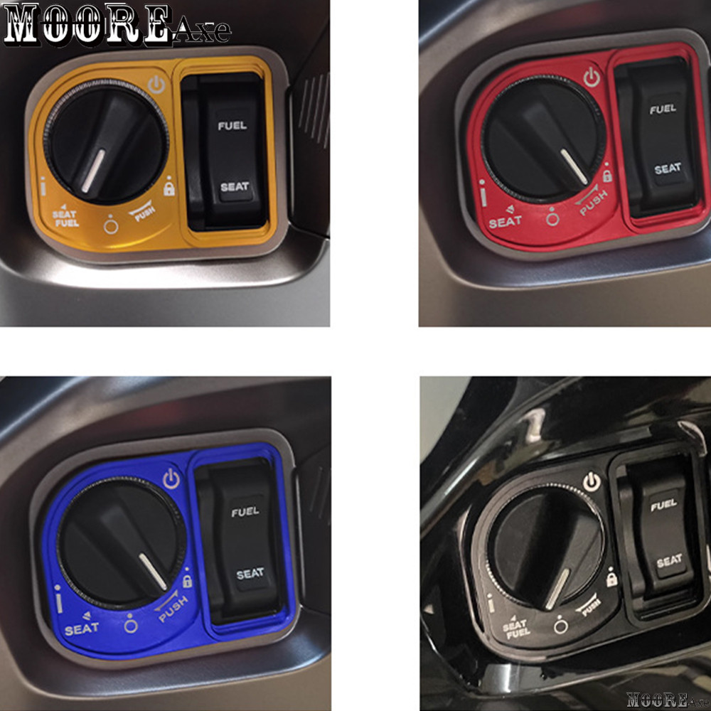 Mooreaxe Para Honda ADV160 PCX160 PCX125 LEAD125 Interruptor De Chave De Ignição Da Motocicleta Tampa De Bloqueio CNC Al