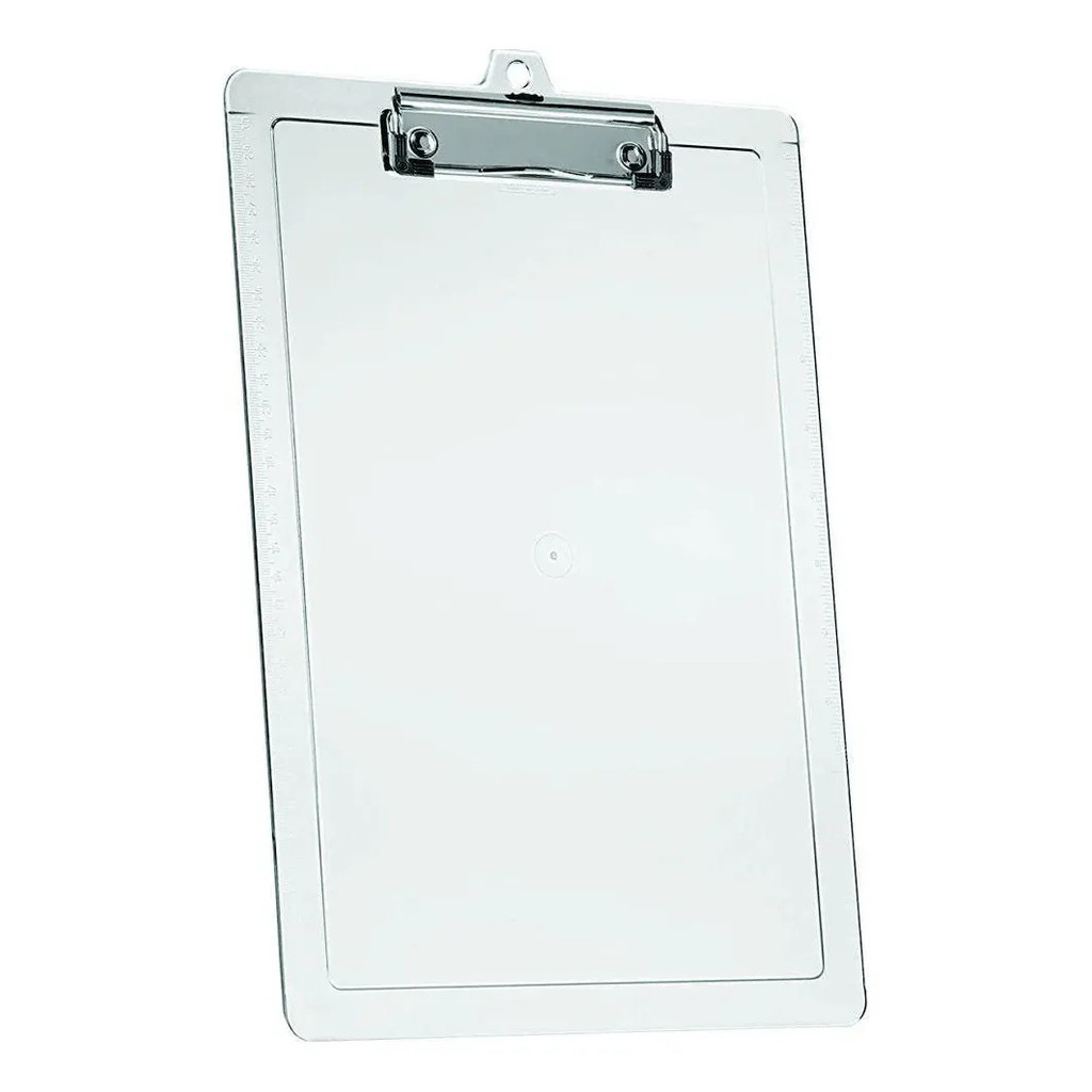 Kit 3 Pranchetas Acrilico Oficio Cristal Yins Paper