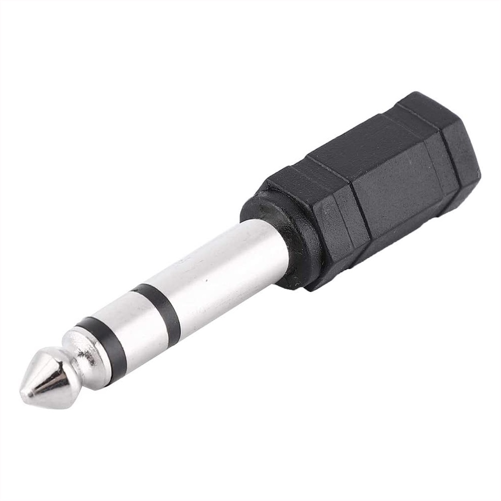 Plug Adaptador P2 P10 Estereo Stereo Conector Para Fone